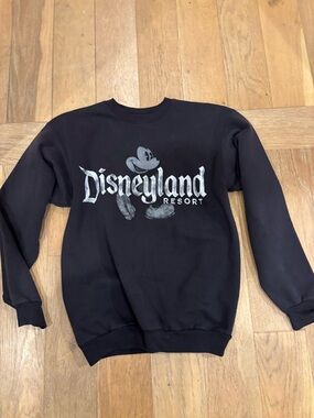 Hanes Black Disneyland Resort Crewneck